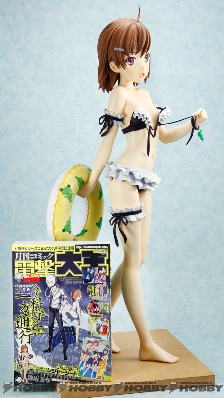 Oversized 1/2.5 to Aru Kagaku no railgun misaka Mikoto PVC figure compatible up breasts so the snack! 4