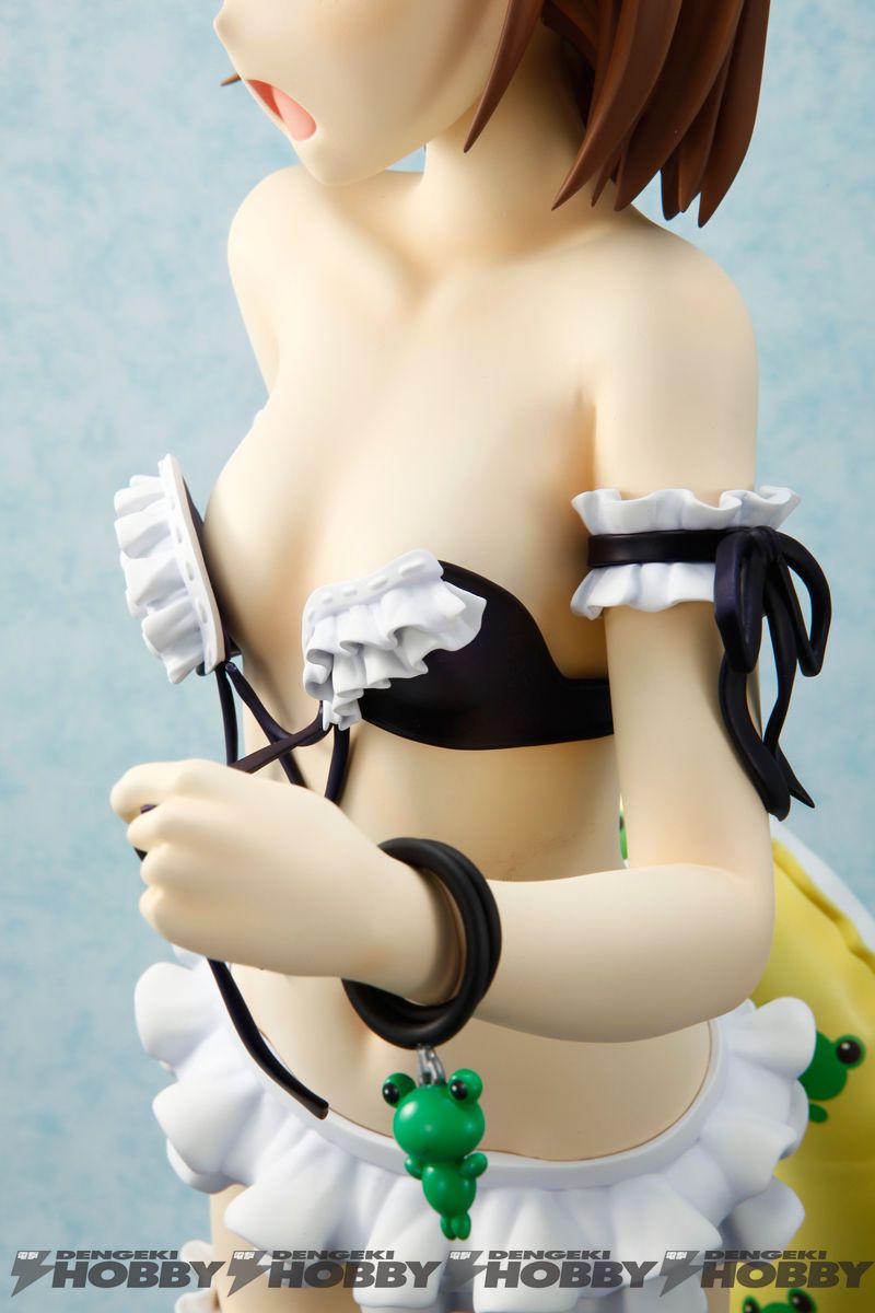 Oversized 1/2.5 to Aru Kagaku no railgun misaka Mikoto PVC figure compatible up breasts so the snack! 5