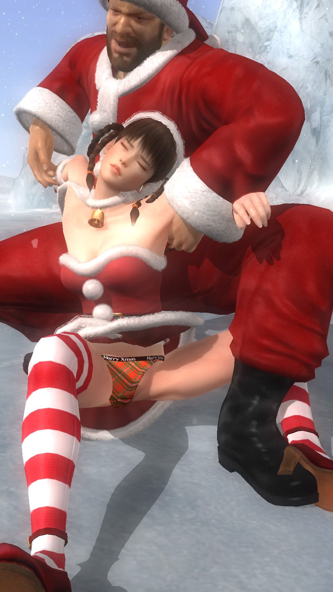 DOA5LR bass Santa Christmas 19