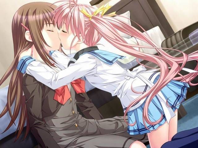 [50 pictures] is two-dimensional and girls lesbian Yuri hentai images. 14 13