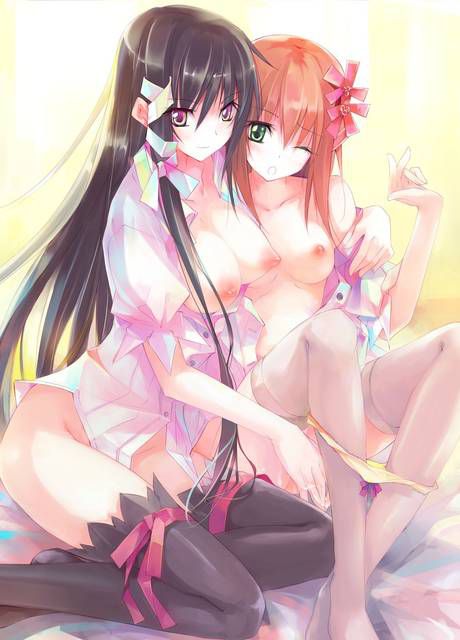 [50 pictures] is two-dimensional and girls lesbian Yuri hentai images. 14 38