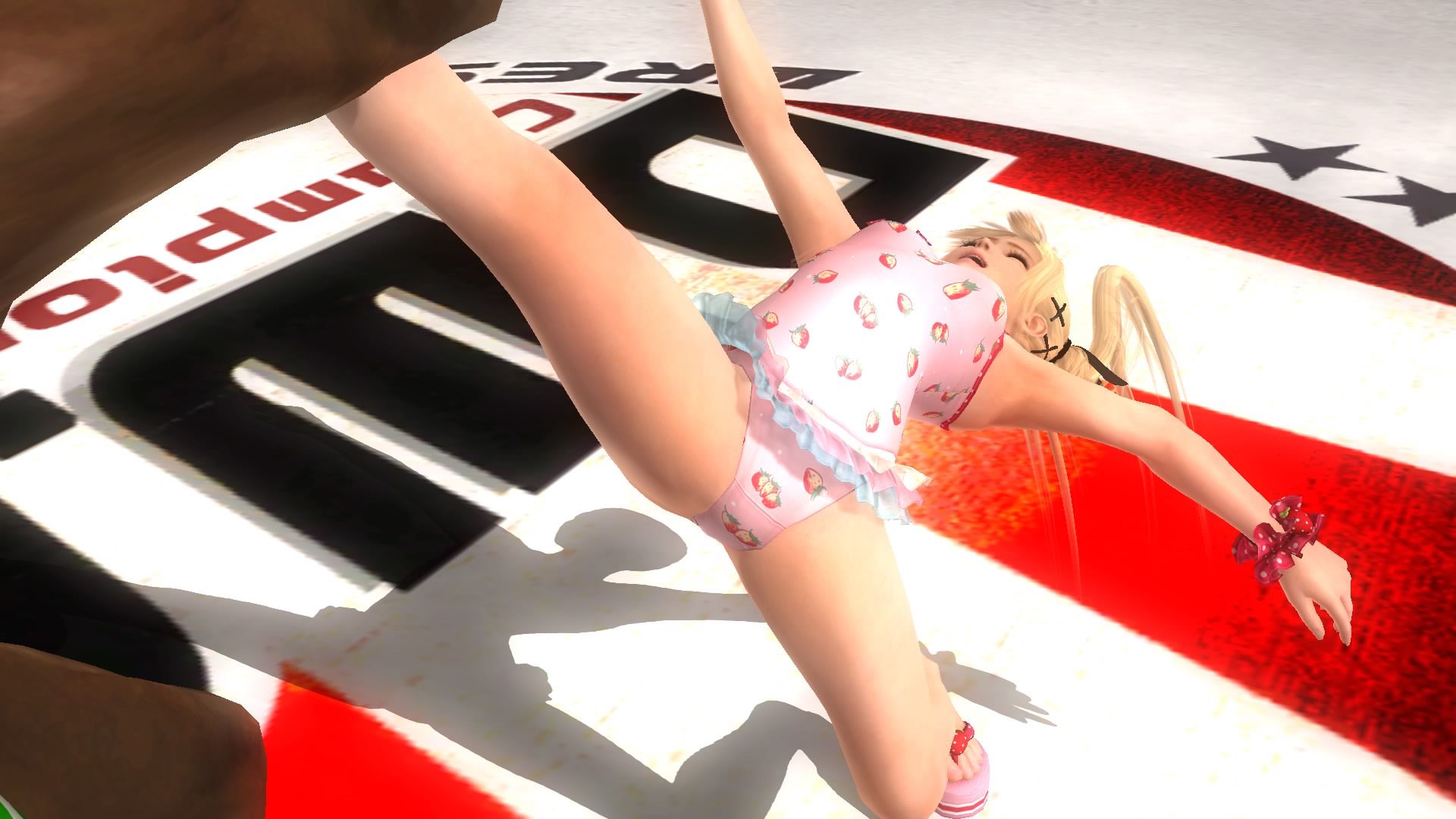 DOA5LR Marie-Rose (soft or sexy COS) to nightmare stand the dust stamps at ryona 24