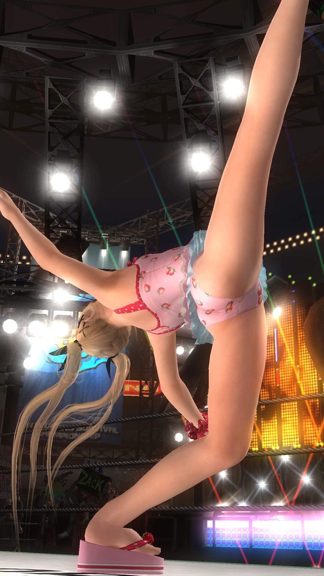 DOA5LR Marie-Rose (soft or sexy COS) to nightmare stand the dust stamps at ryona 25