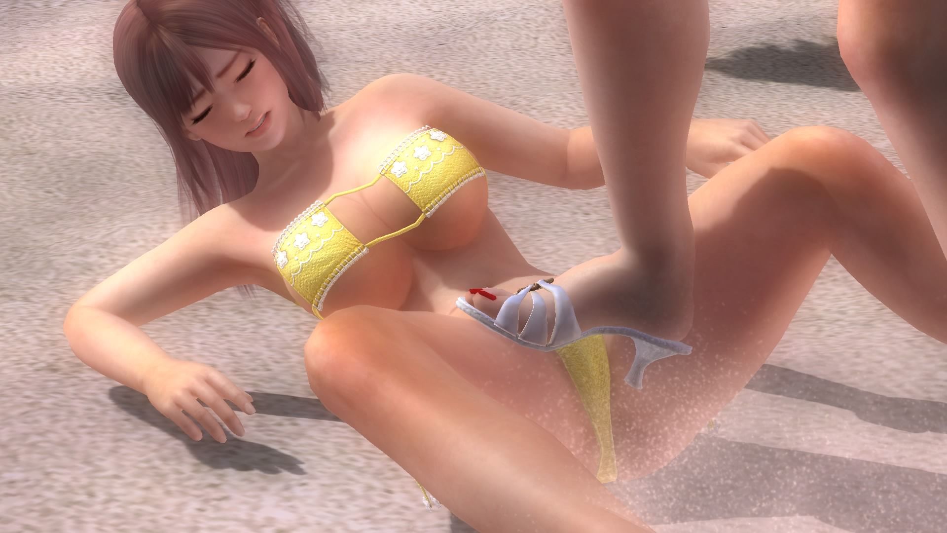 DOA5LR dress in various costumes, yurlungur ryona 13