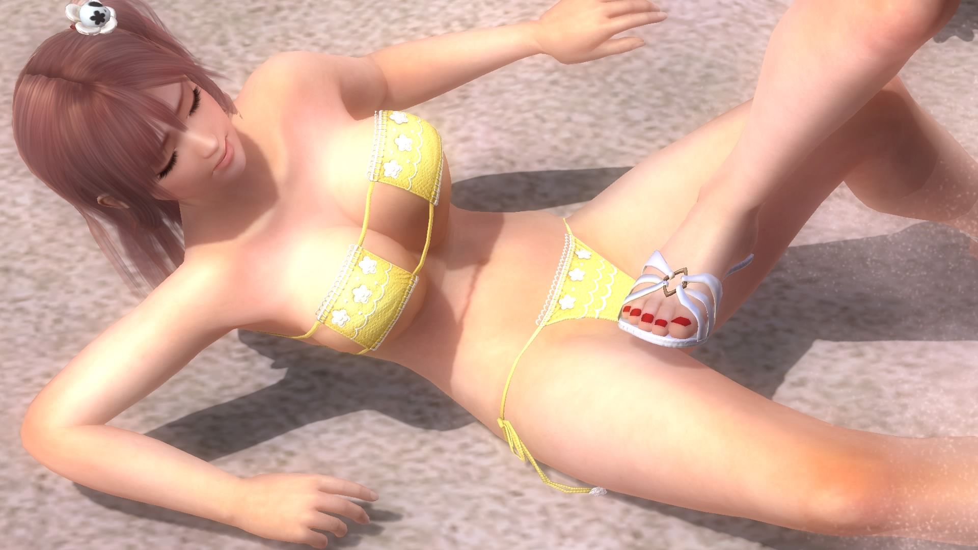 DOA5LR dress in various costumes, yurlungur ryona 14