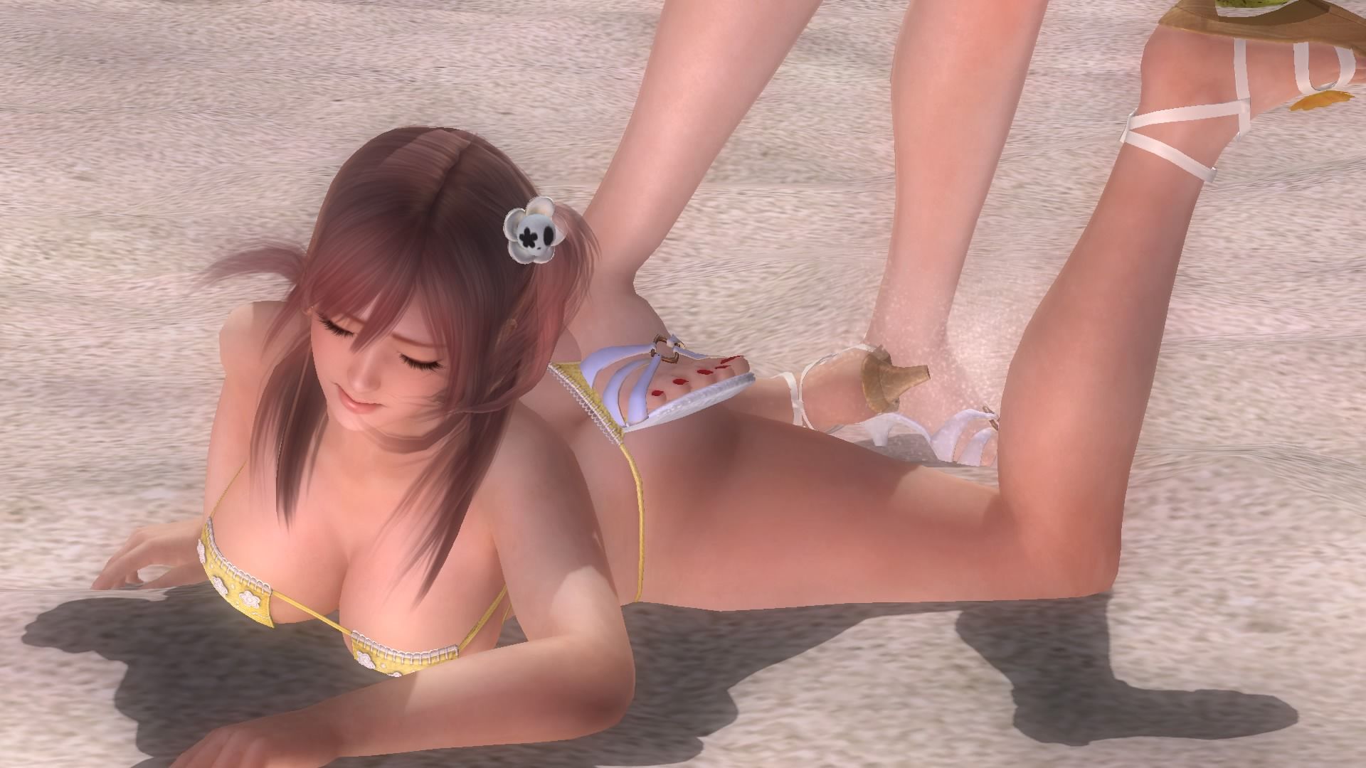 DOA5LR dress in various costumes, yurlungur ryona 17