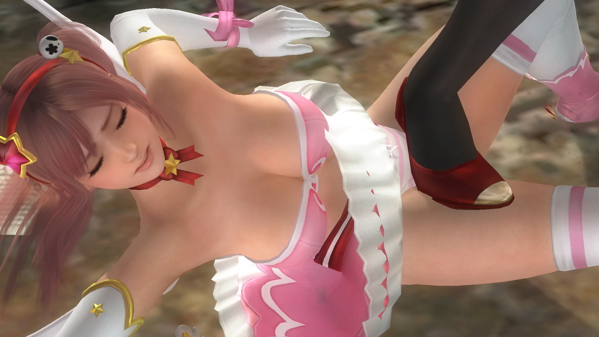 DOA5LR dress in various costumes, yurlungur ryona 31