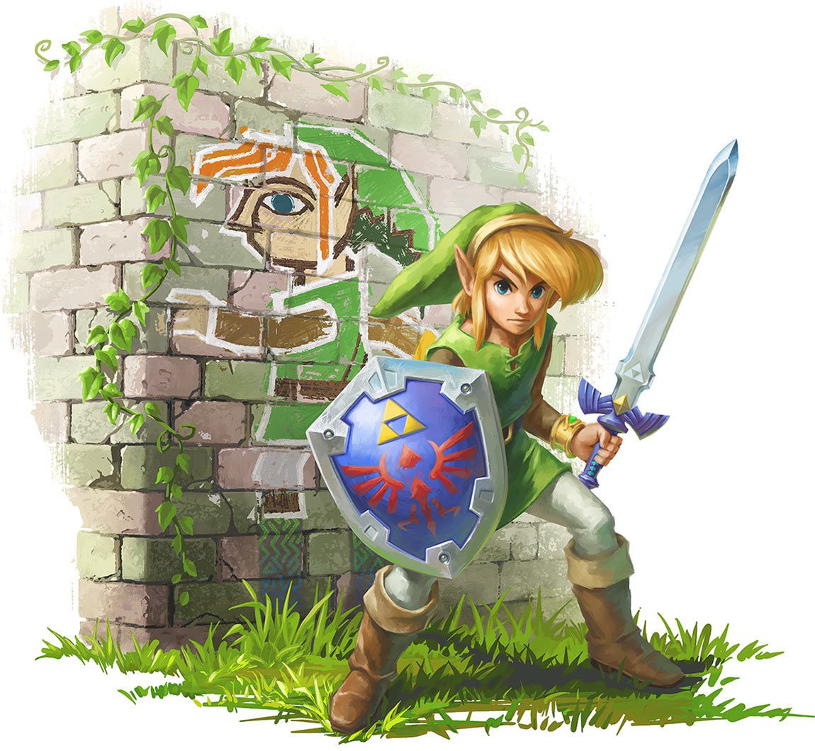 Images of the gods of the legend of Zelda link to the past 2 2