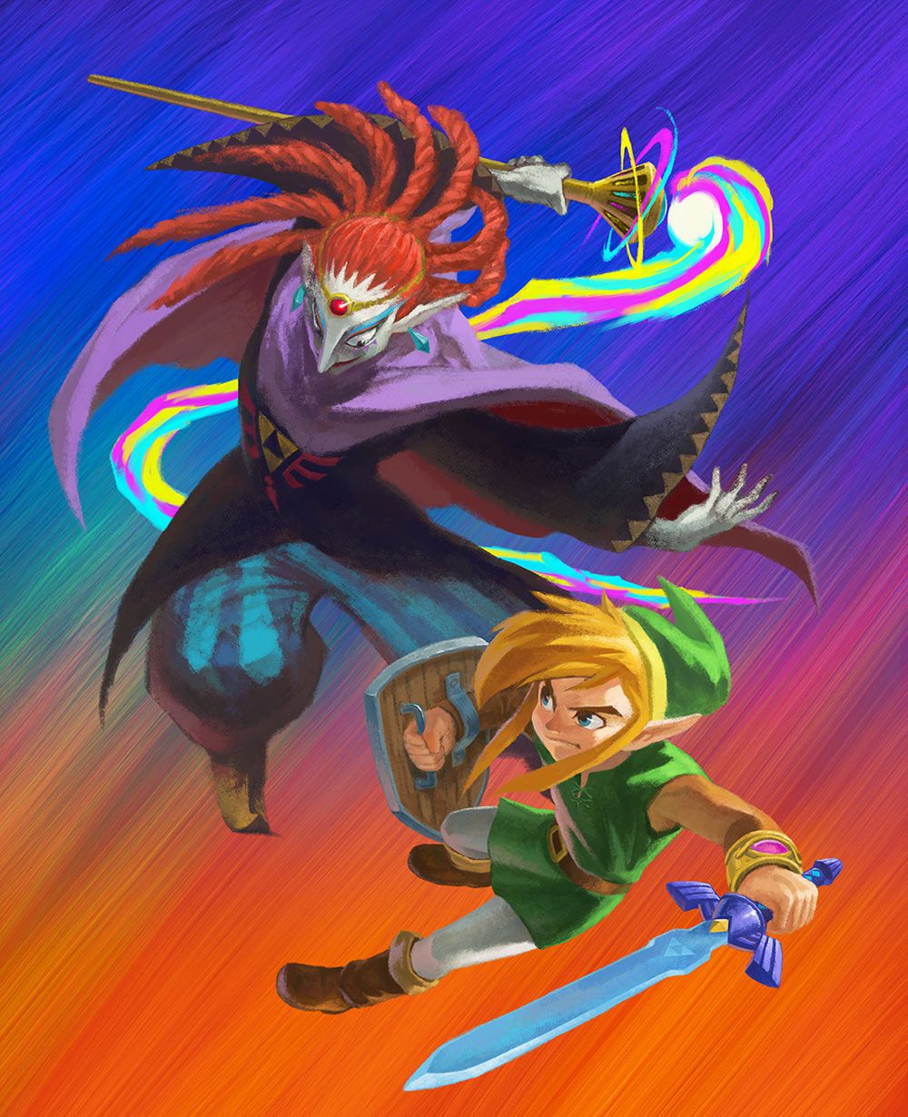 Images of the gods of the legend of Zelda link to the past 2 42