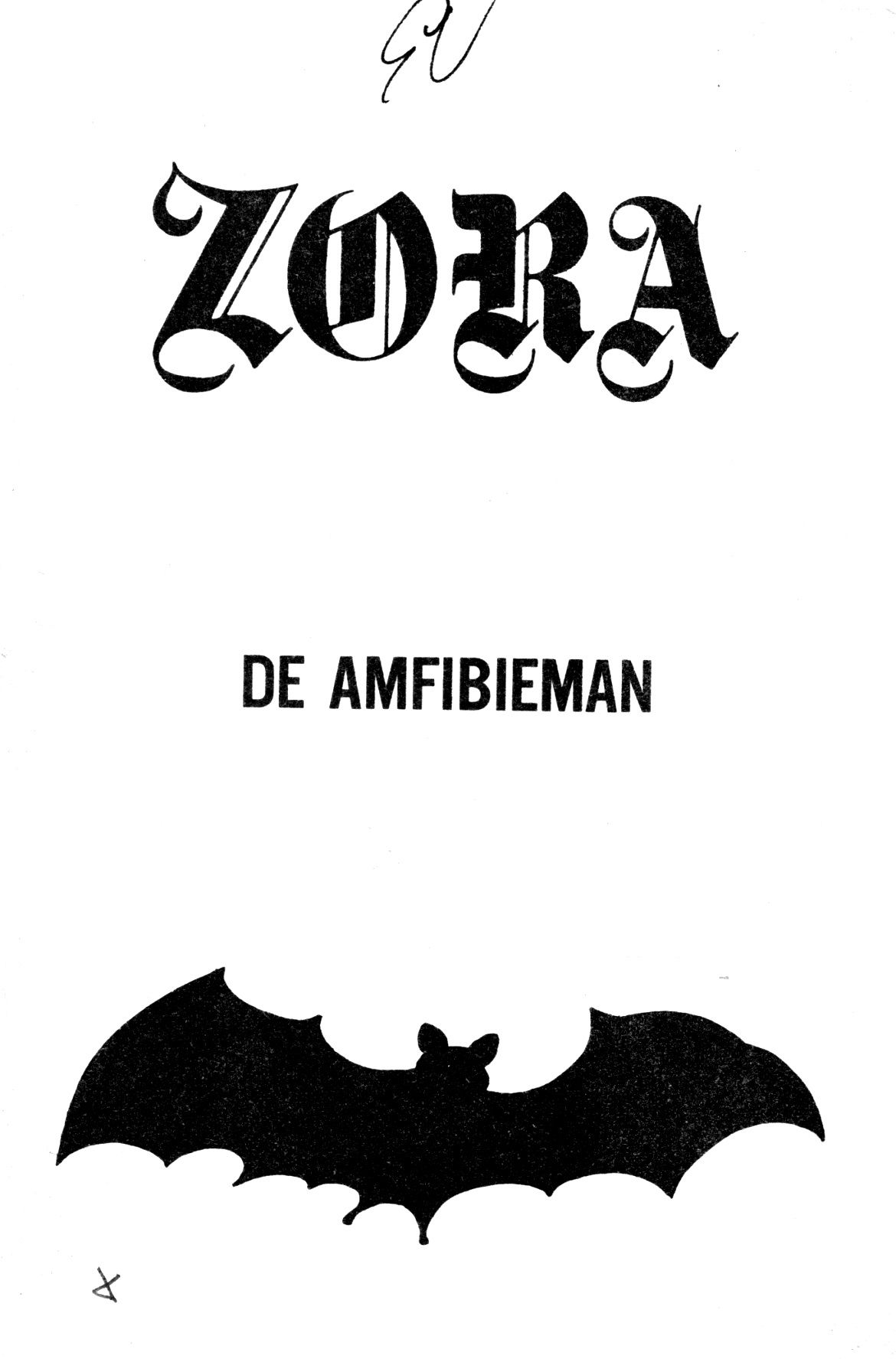 Zora - 12 - De Amfibieman (Dutch) Een andere Zora serie...iets meer soft! 2