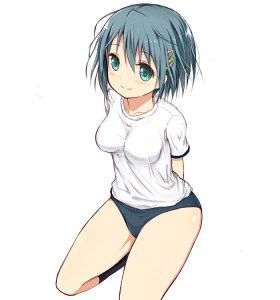 Erotic image can feel good in gym clothes, Bulma 9