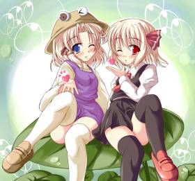 Erotic pictures of the touhou Project, trying to be happy! 6