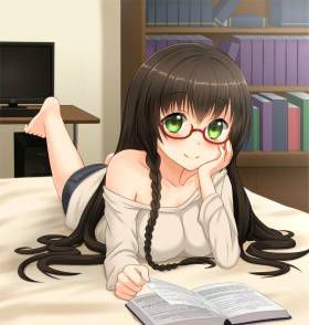 Secondary image with glasses shikoreru! 10