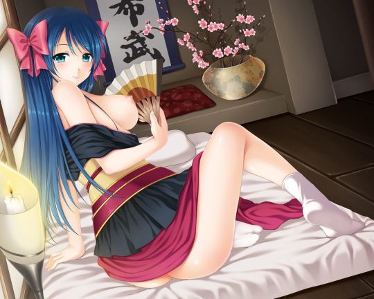 I tried collecting erotic picture of kimono and yukata! 6