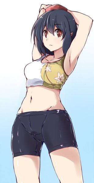 Cute gym clothes and bulma hentai picture post! 5