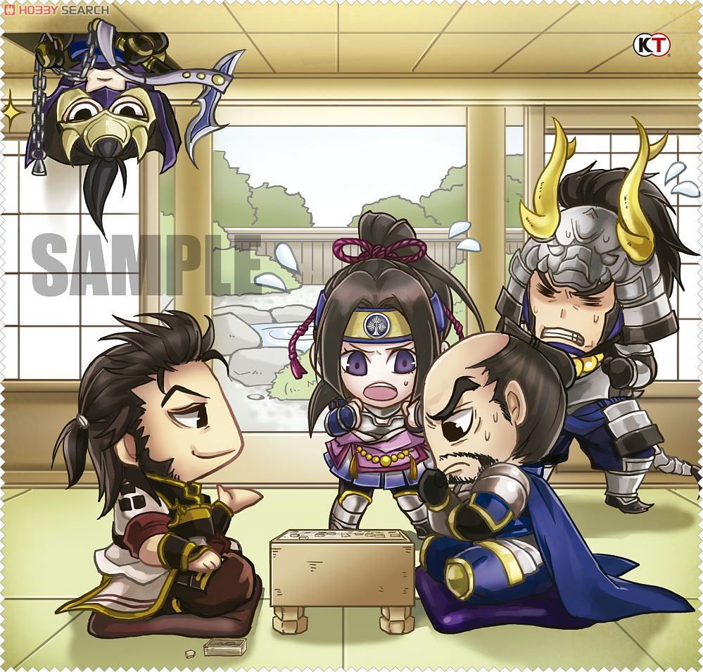 Samurai Warriors series from image of Toyotomi Hideyoshi. 16