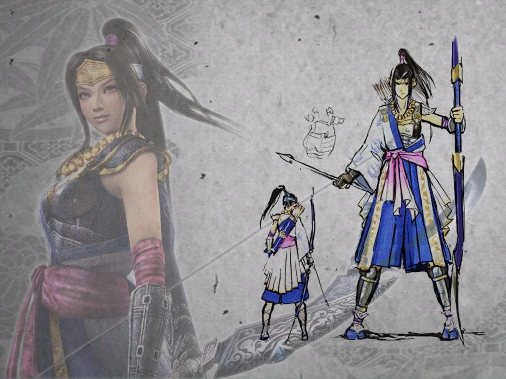 Samurai Warriors series from image of Toyotomi Hideyoshi. 7