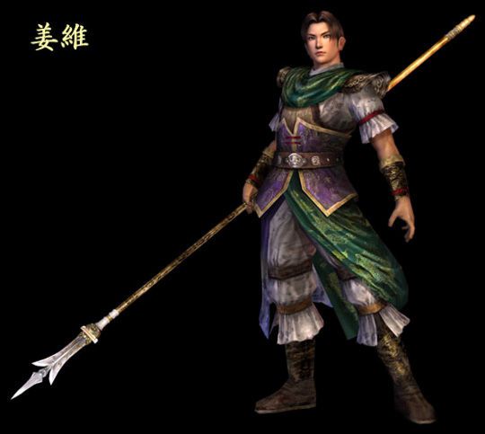 Picture of Jiang Wei from the Warriors series 4