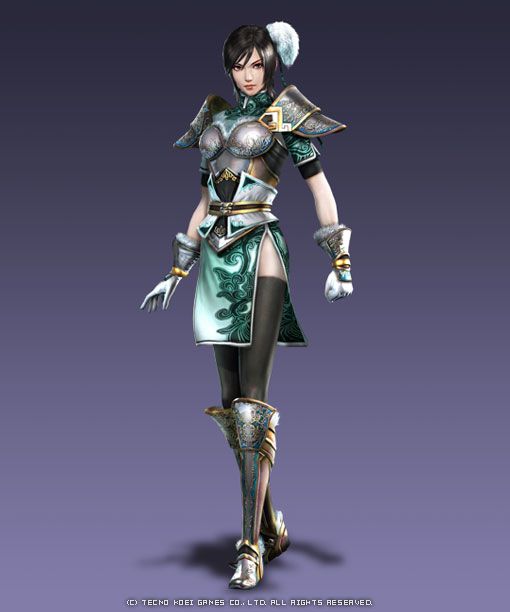 Image of Guan ping and stars Aya from the Warriors series 1