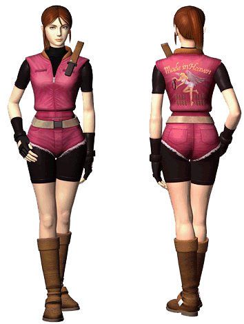 Claire Redfield's image from the resident evil series 4