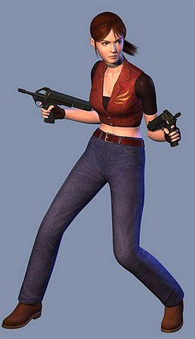 Claire Redfield's image from the resident evil series 5