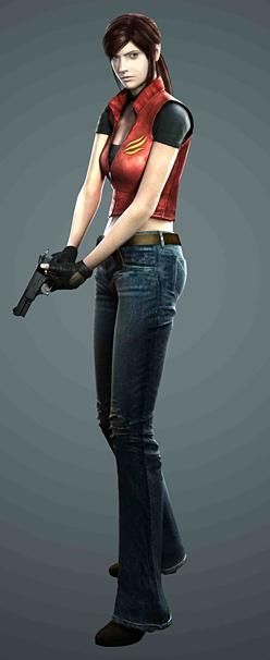 Claire Redfield's image from the resident evil series 8