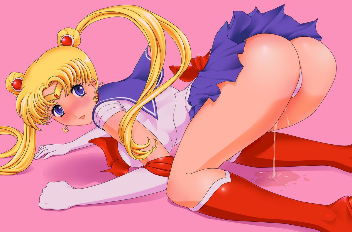(Sailor Moon) temporary Sailor Moon turns into a girl 11