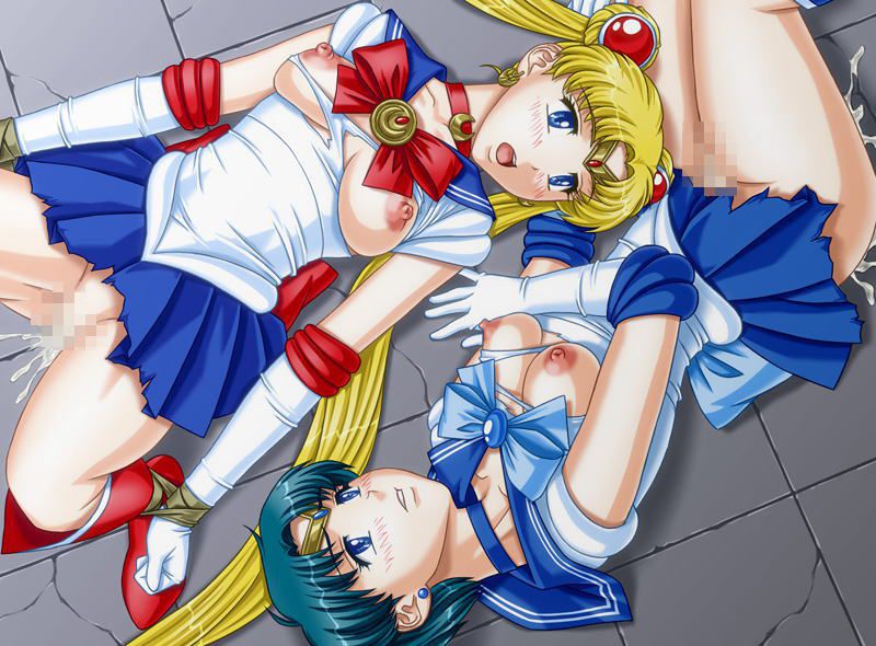 (Sailor Moon) temporary Sailor Moon turns into a girl 14