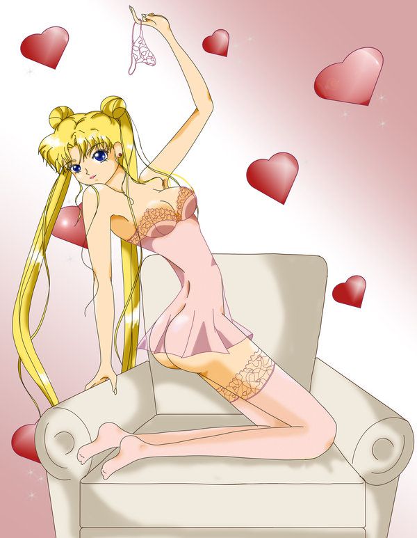 (Sailor Moon) temporary Sailor Moon turns into a girl 16