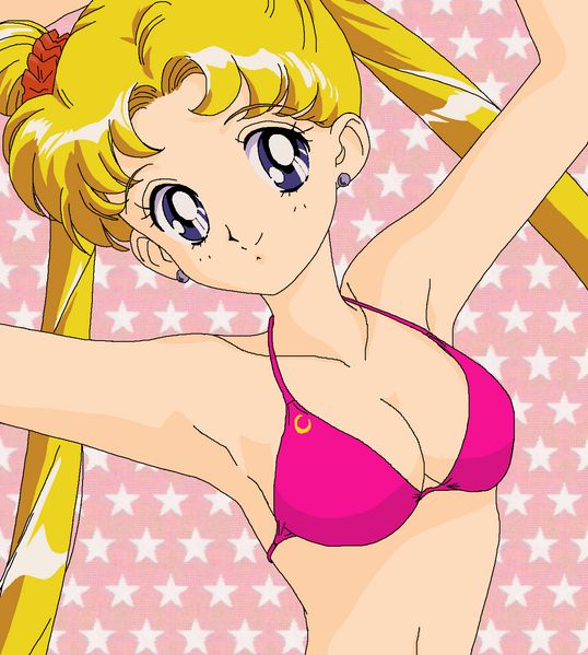 (Sailor Moon) temporary Sailor Moon turns into a girl 9