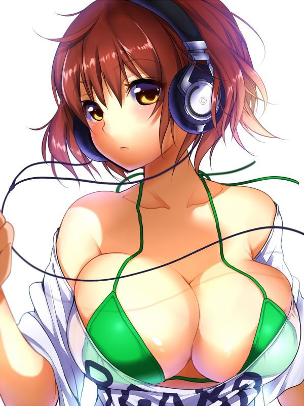 50 images of the girl wearing the headphones 3