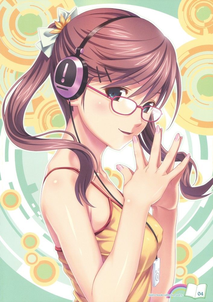 50 images of the girl wearing the headphones 38