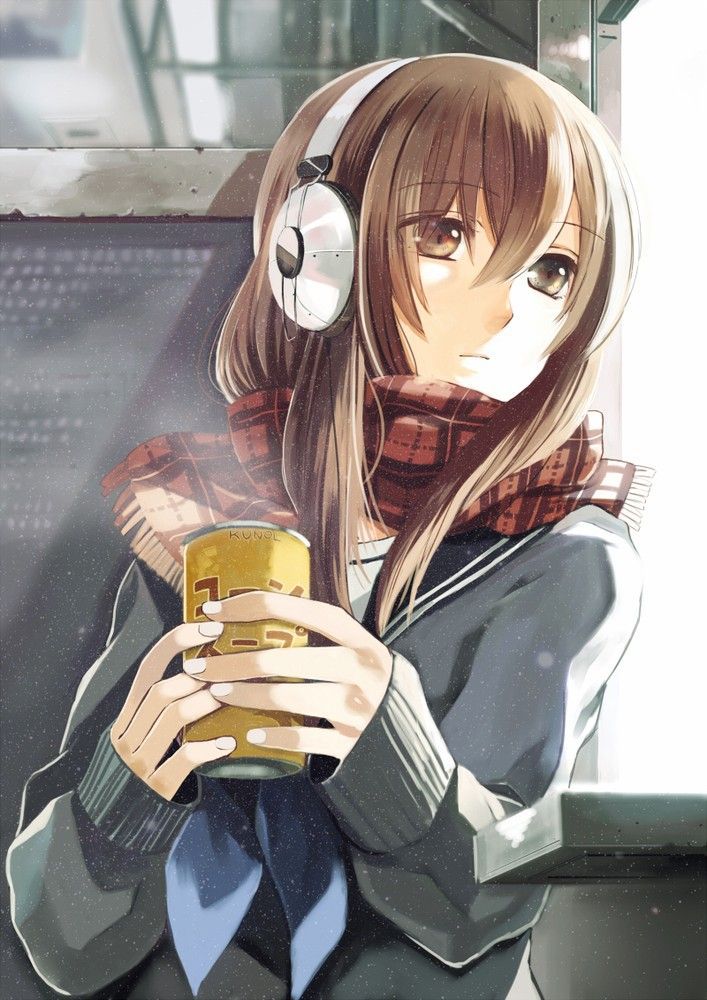 50 images of the girl wearing the headphones 45