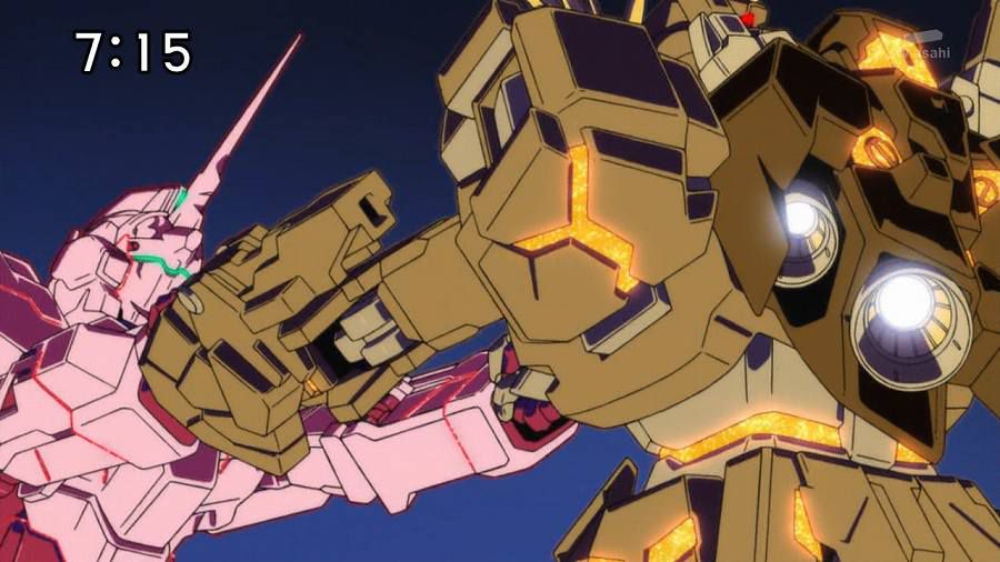 [Gundam Gundam Unicorn RE:0096] episode 14 "fight the two Unicorn" "-with comments 21