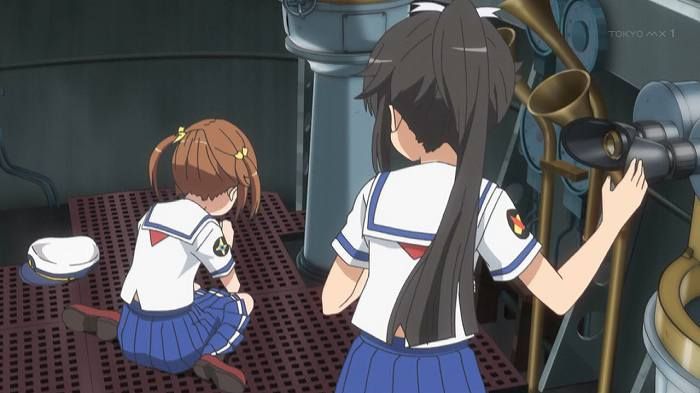 [High school fleet (Yes pretend): episode 11 "large ship Slugger went in a pinch! '-With comments 17