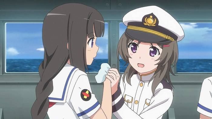 [High school fleet (Yes pretend): episode 11 "large ship Slugger went in a pinch! '-With comments 34