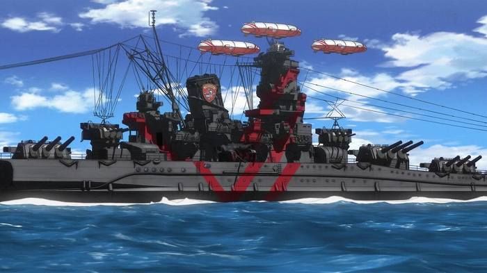 [High school fleet (Yes pretend): episode 11 "large ship Slugger went in a pinch! '-With comments 44