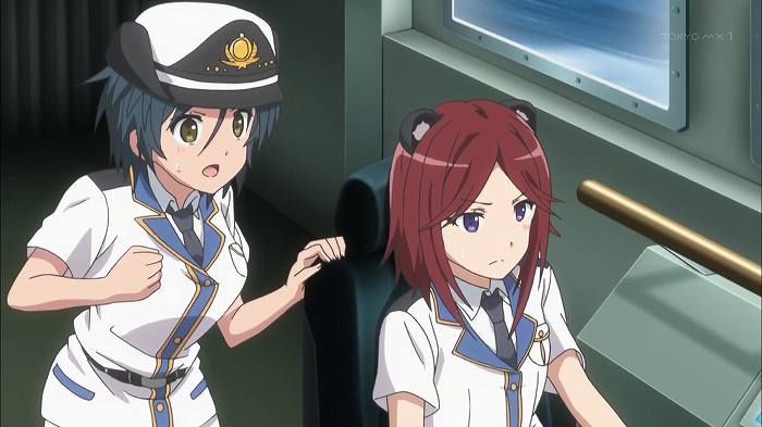 [High school fleet (Yes pretend): episode 11 "large ship Slugger went in a pinch! '-With comments 52