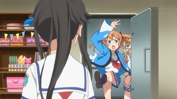 [High school fleet (Yes pretend): episode 11 "large ship Slugger went in a pinch! '-With comments 54