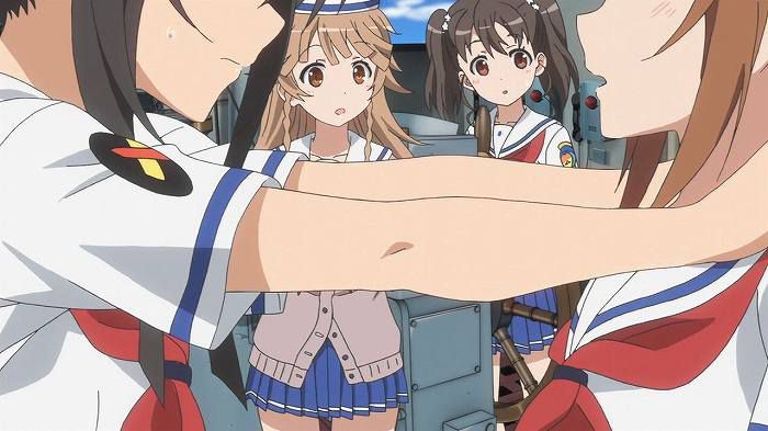 [High school fleet (Yes pretend): episode 11 "large ship Slugger went in a pinch! '-With comments 69