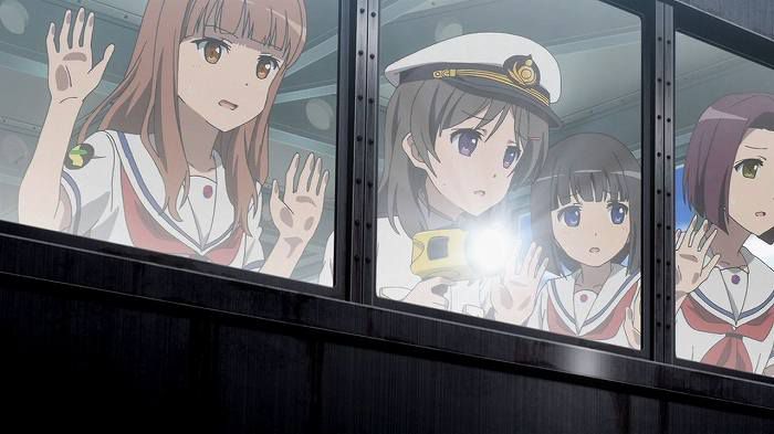 [High school fleet (Yes pretend): episode 11 "large ship Slugger went in a pinch! '-With comments 74