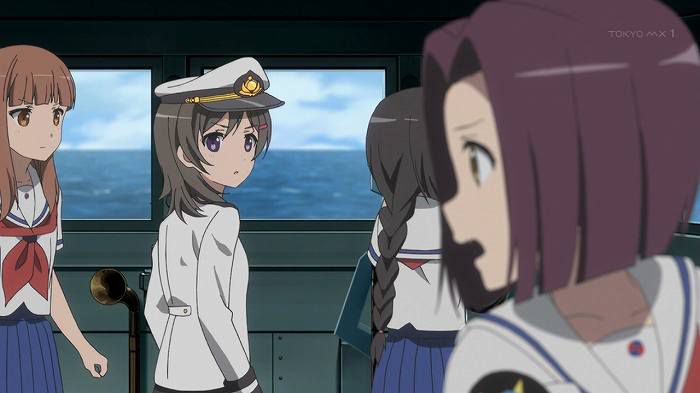 [High school fleet (Yes pretend): episode 11 "large ship Slugger went in a pinch! '-With comments 76