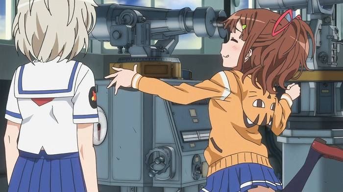 [High school fleet (Yes pretend): episode 11 "large ship Slugger went in a pinch! '-With comments 9