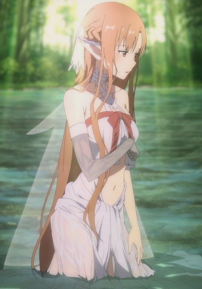 Sword online more than 50 illustrations of Asuna 10