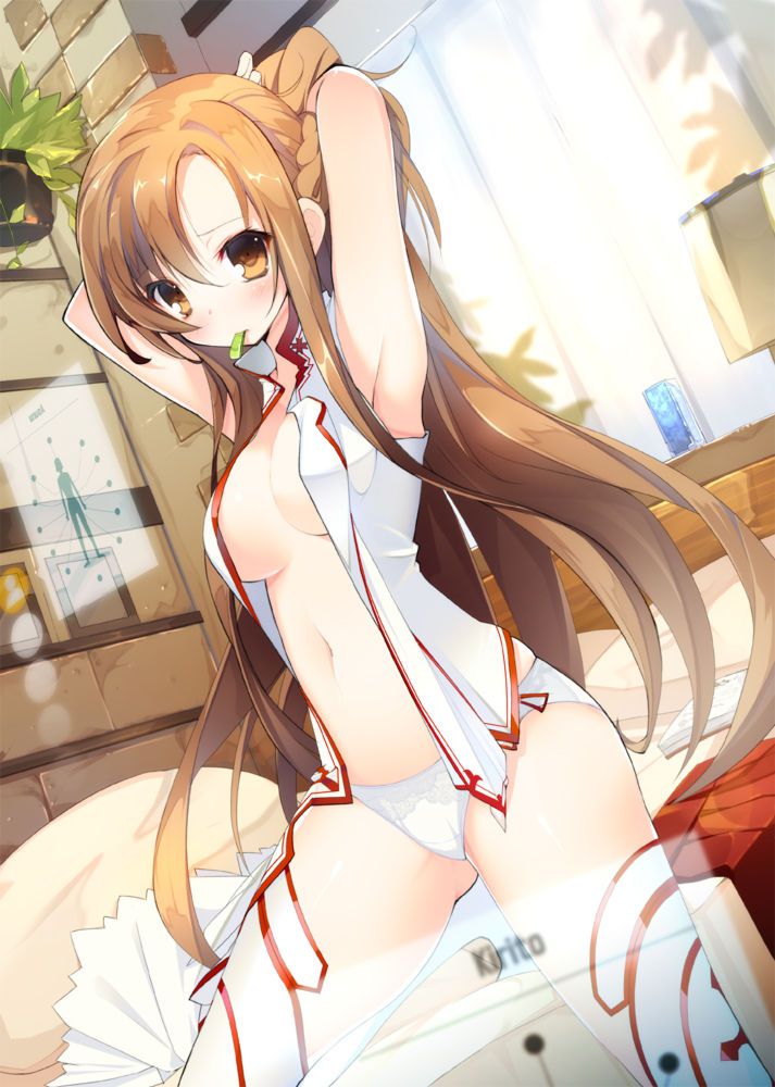 Sword online more than 50 illustrations of Asuna 15