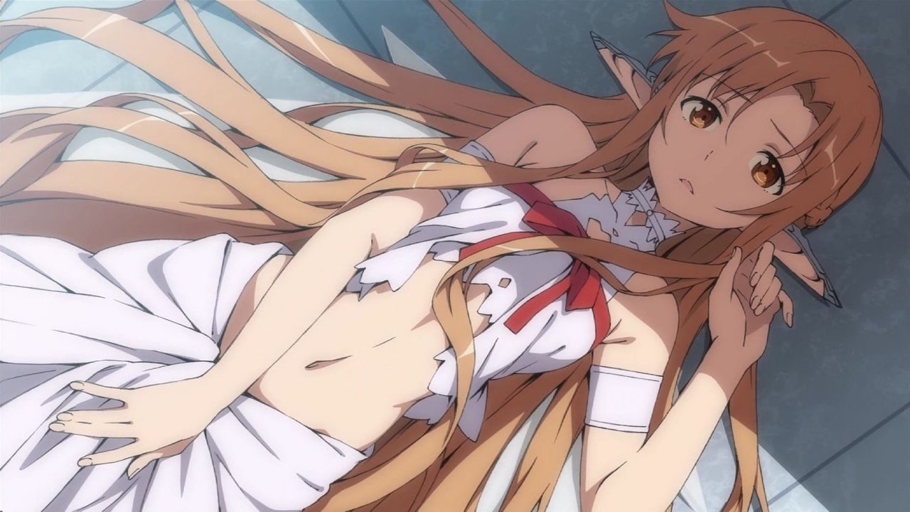 Sword online more than 50 illustrations of Asuna 17