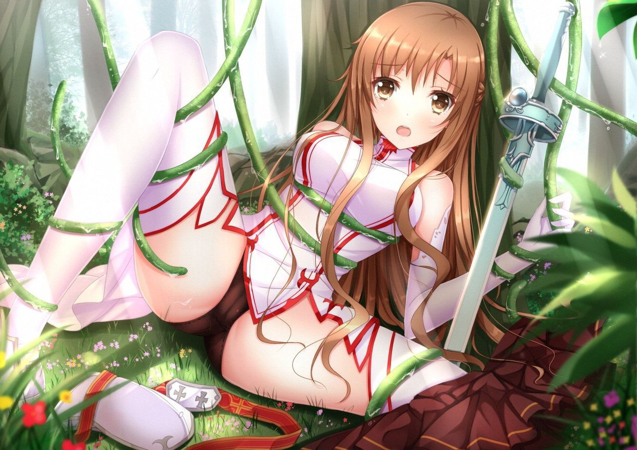 Sword online more than 50 illustrations of Asuna 18