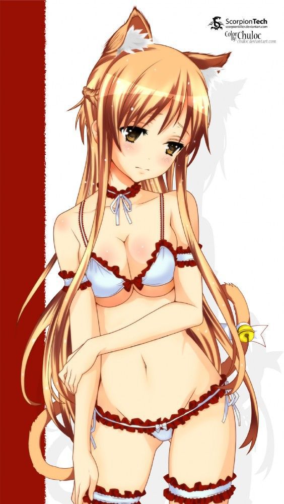 Sword online more than 50 illustrations of Asuna 19
