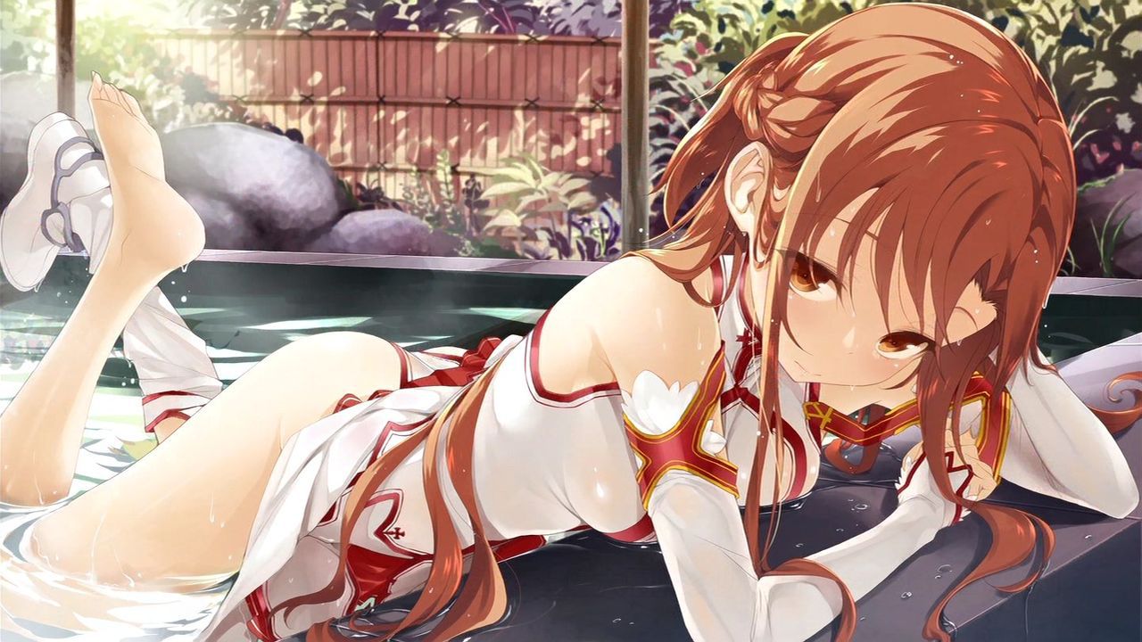 Sword online more than 50 illustrations of Asuna 22