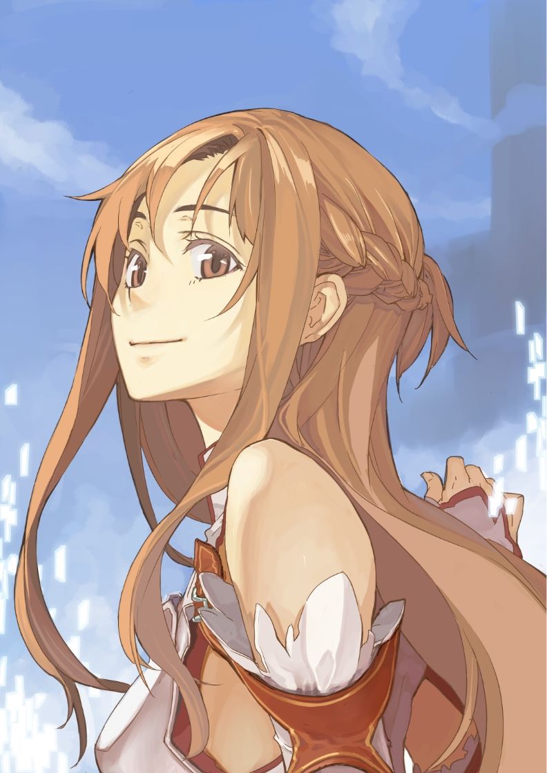 Sword online more than 50 illustrations of Asuna 24